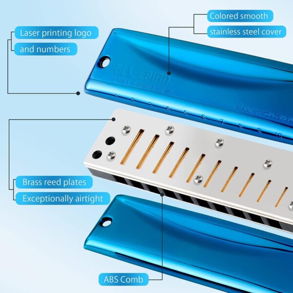 Bluebird Harmonica - Image 2