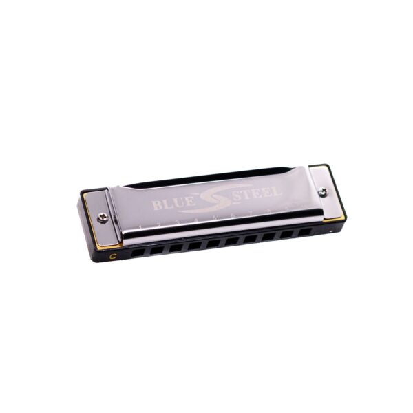 Blue Steel Harmonica - Image 3