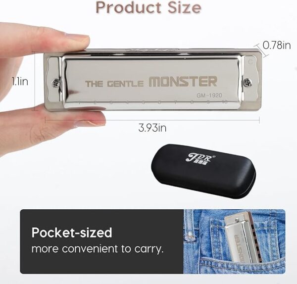 JDR Gentle Monster Harmonica - Image 3